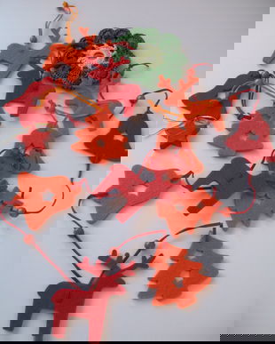 Lot decoratiuni textile