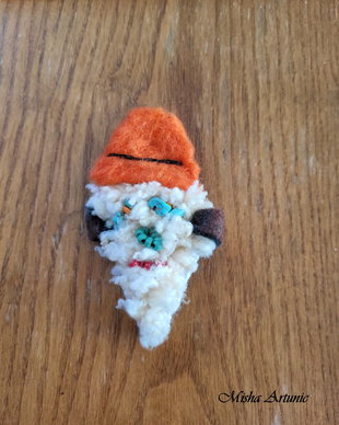 Brosa/Martisor - Minimasca traditionala