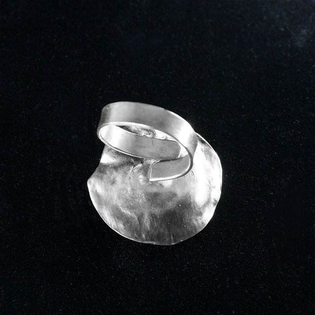 Inel Argint 925 și Turmalină indicolite