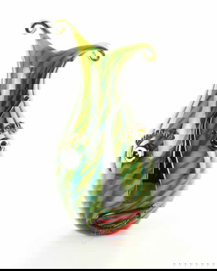 Vaza figura umana din sticla Murano