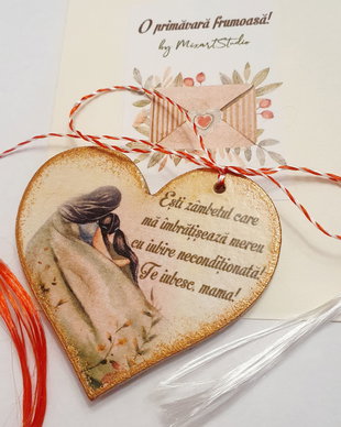 Martisor personalizat pentru mama