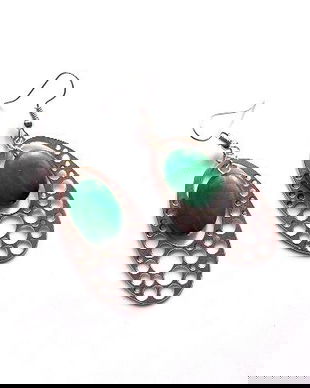 cercei jad verde 44976