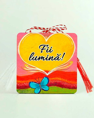 Magnet cu mesaj - martisor