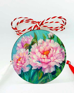 Martisor cu flori - bujor