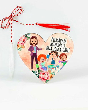 Martisor brosa pentru educatoare