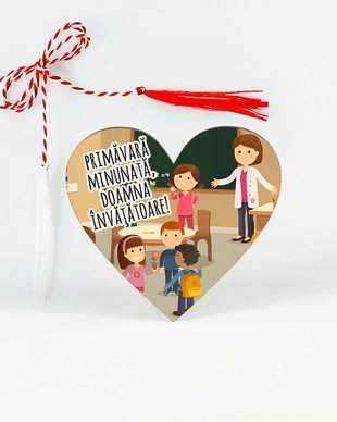 Martisoare personalizate pentru educatoare / invatatoare