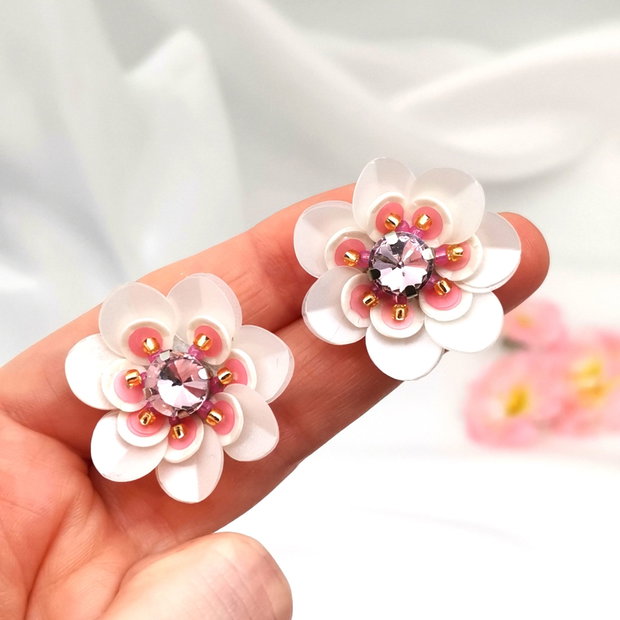 Cercei - Colecția Japoneză - Sakura Flowers