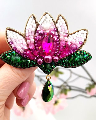 Rezervat Broșă - Colecția Japoneză - Japanese water lily