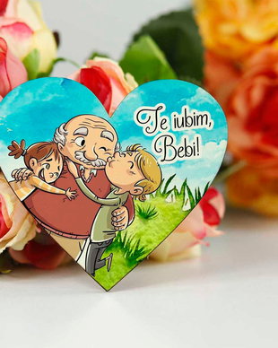 Magnet martisor pentru bunic