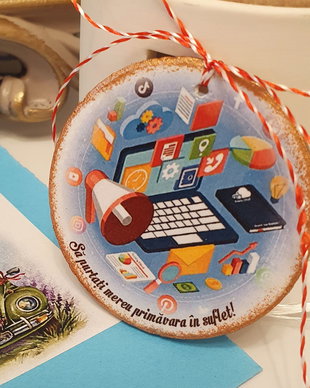 Martisor personalizat din lemn, Informatica