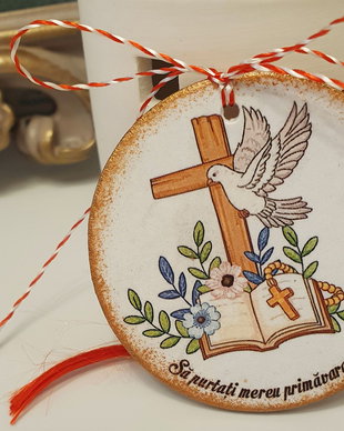 Martisor personalizat, profesor Religie