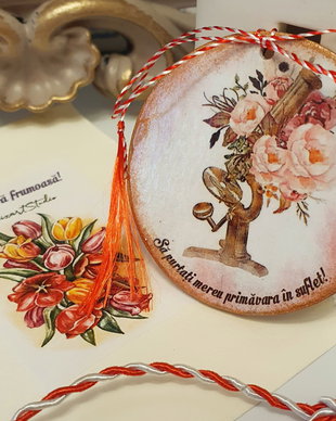 Martisor personalizat, profesor Biologie