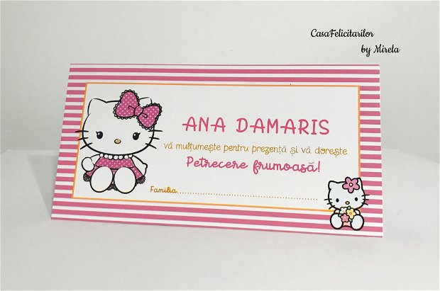 Toppere candy bar Hello Kitty