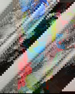 Sal mare din cashmere model cu doua fete