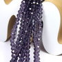 Cristale din sticla, rondelle, 2.5x2 mm, mov