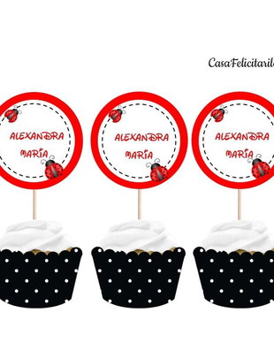 Toppere buburuză personalizate