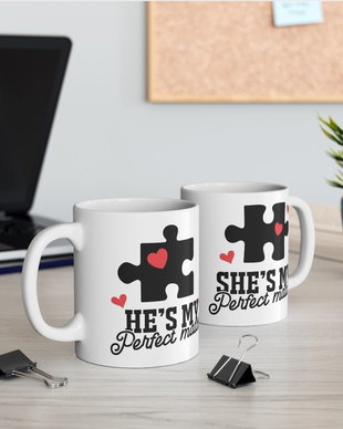 Set cani personalizate cuplu