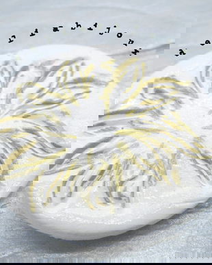 Brosa statement handmade unicat - Martisor (cod958)