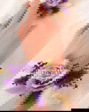 Bratara trandafir mediu