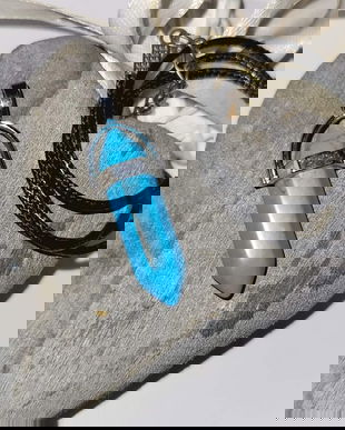 Coliere cu pietre naturale si snur piele