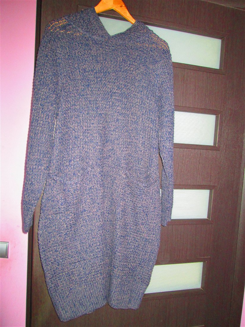 rochie jerse/pardesiu/pulover  gri dame  48/50/XL
