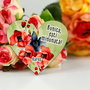 Martisor cu magnet si mesaj pentru bunica