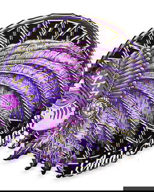 Ingerul mortii-decoratiune metalica de perete