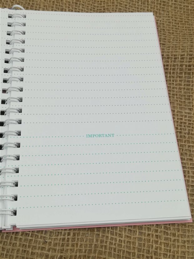 Notebook personalizat