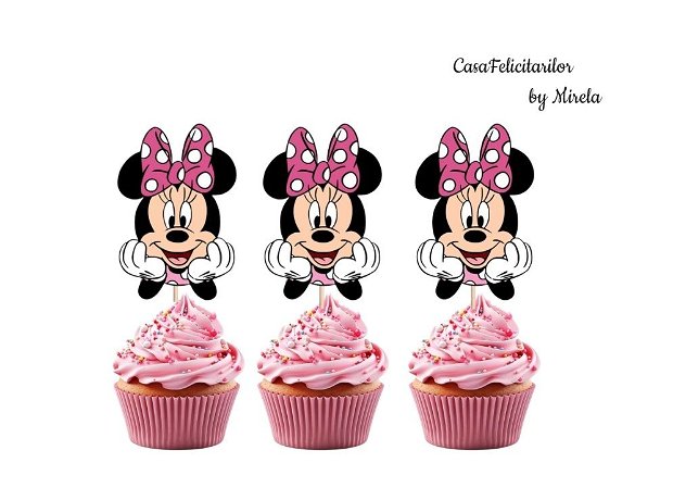 Toppere Minnie mouse personalizate