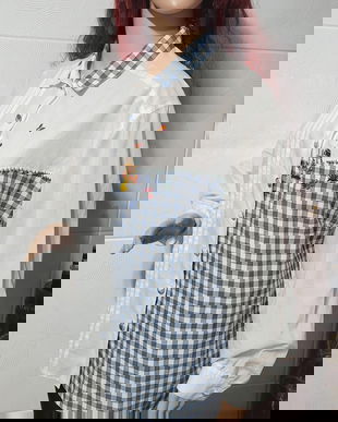 Bluza bavareza din bumbac