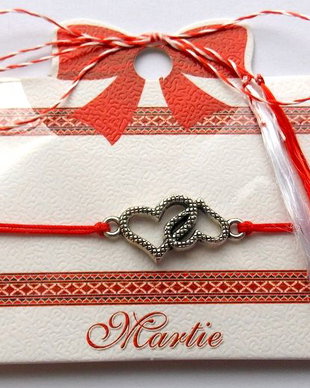 Bratara Martisor*Doua Inimi