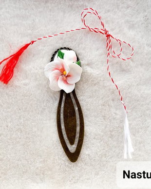 Semn de carte martisor: Flori de mar