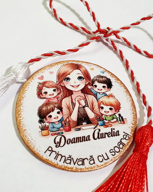 Martisor personalizat, Educatoare / Invatatoare / Profesoara