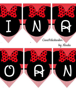 Ghirlanda Minnie mouse