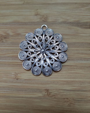 Pandantiv floare - 50x45mm