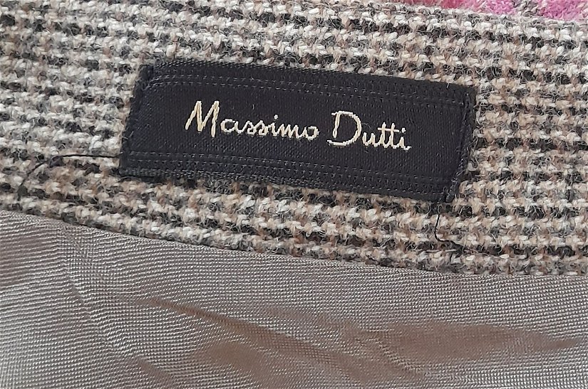 Fusta Massimo Dutti lana