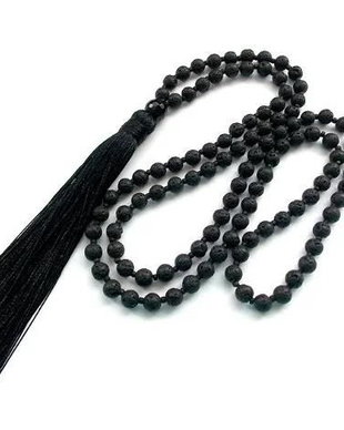 Colier Mala 108+1*Lava+Onix*Capricorn