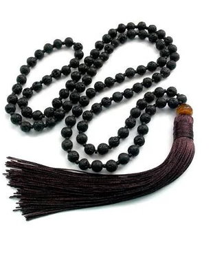Colier Mala 108+1*Lava+Onix*Capricorn