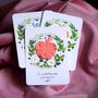 Martisor plantabil - [Mar-tisor]- hartie manuala cu seminte de flori