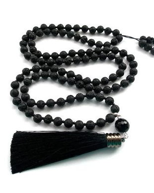 Colier Mala 108+1*Lava+Onix*Capricorn