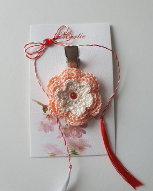 Martisor agrafa de par pentru fetite