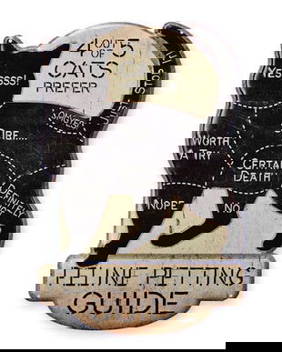 Ghid de mangaiere a pisicilor-decoratiune metalica