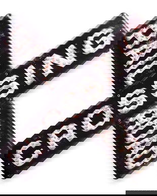 Decoratiune metalica cale ferata