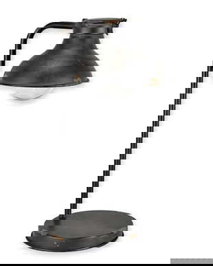 Lampa industriala antik black pentru birou