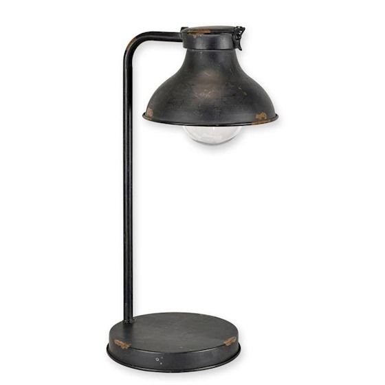 Lampa industriala antik black pentru birou