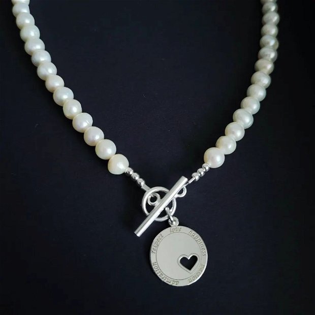 Colier perle naturale | Heartful |