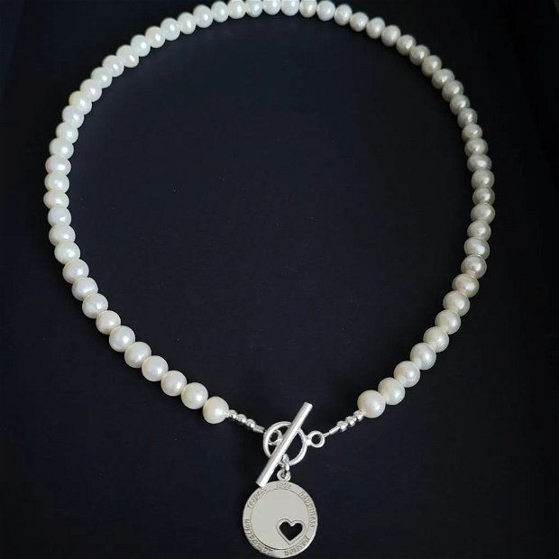 Colier perle naturale | Heartful |