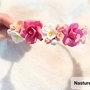 Coronita: Flori de mar, liliac si trandafiri