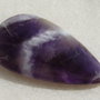 Cabochon ametist chevron MASIV aprox 5.5x25x44.4 mm
