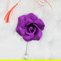 Pin martisor: Trandafir mov